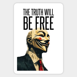 Anonymous: The Truth Will Be Free Magnet